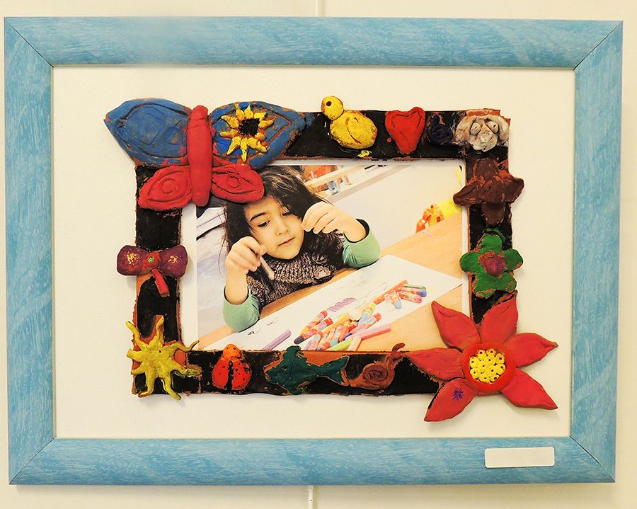 Çocukların Yaptığı Alüminyum Rölyef Kabartması Antalyada