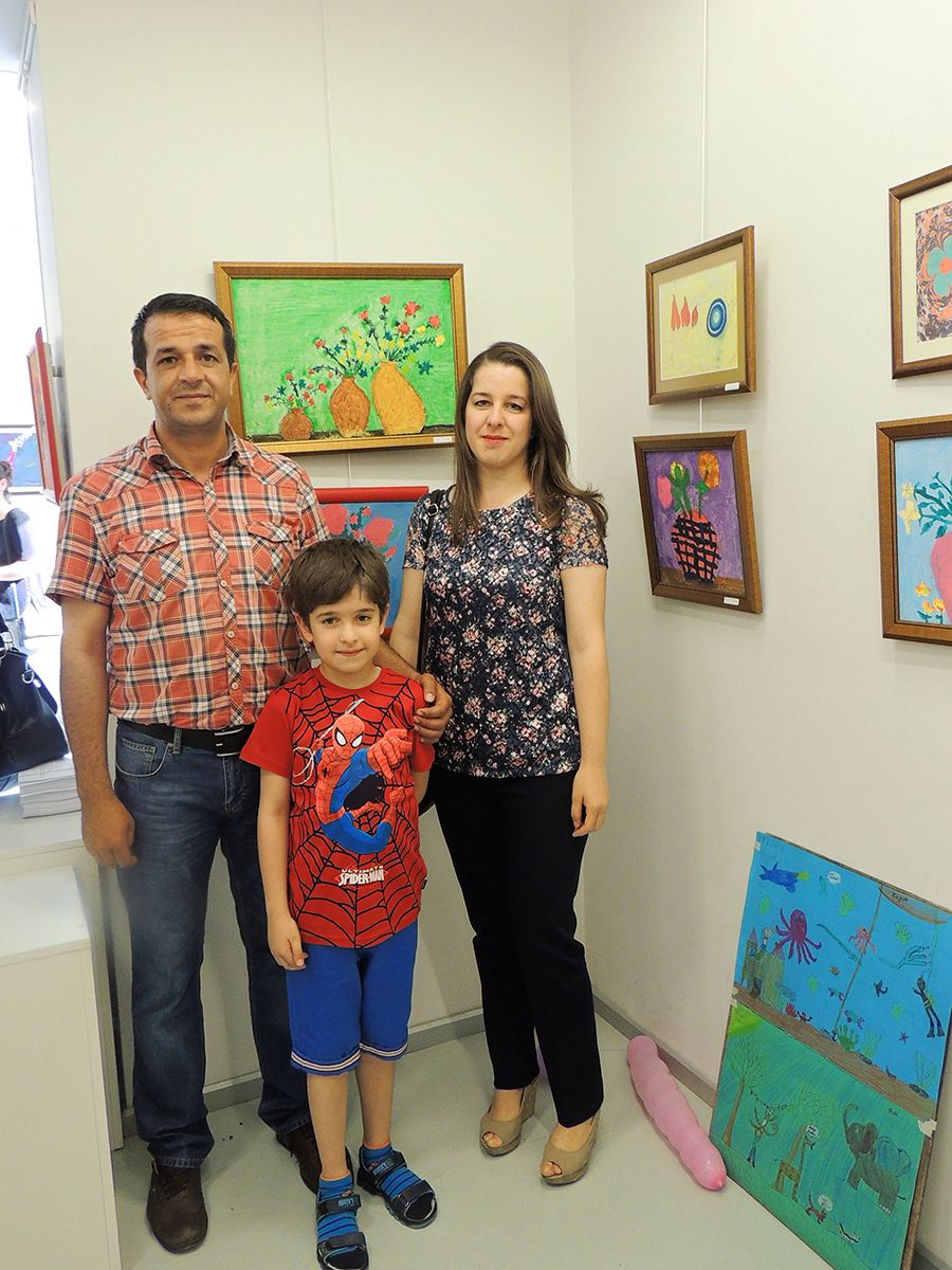 Çocukların Açtığı Resim Sergileri Antalyada