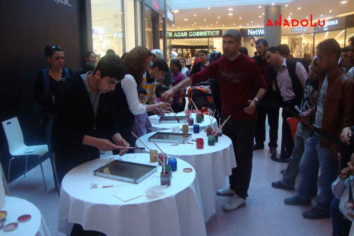 Ebru Gösterisi Antalyada