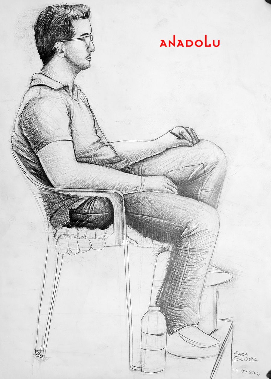 Antalyada Güzel Sanatlar Fakülteleri İçin Kara kalem Çizimler