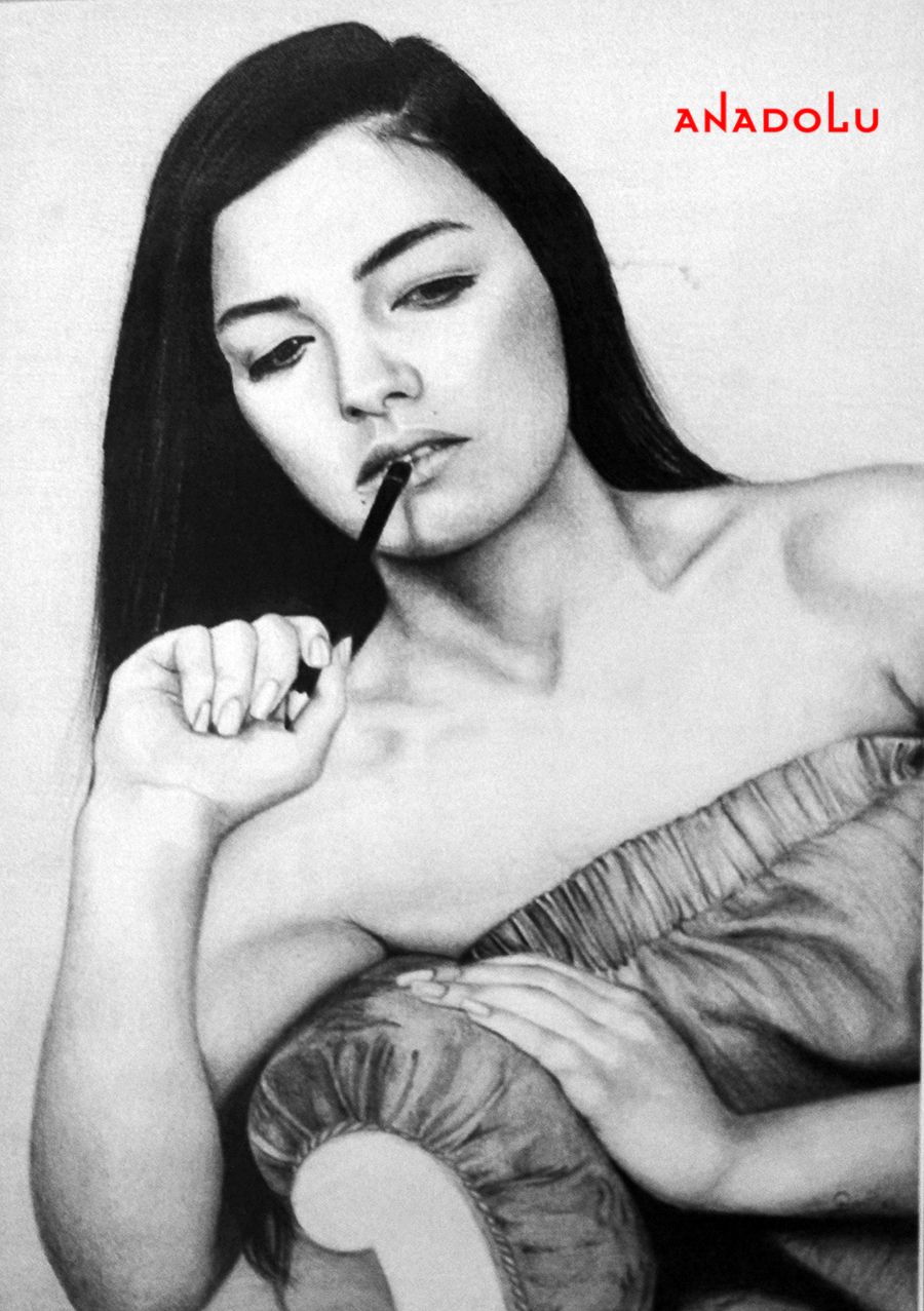 Antalyada Güzel Sanatlar Fakülteleri İçin Karakalem Çizimler