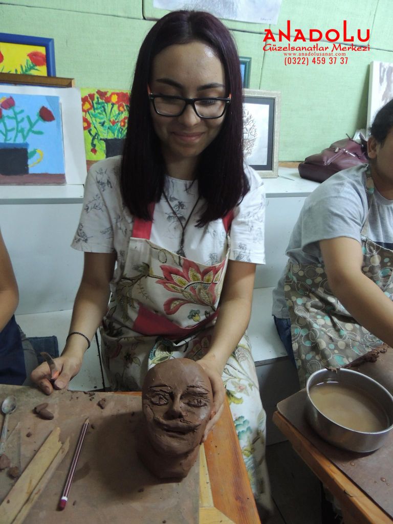 Kilden Heykel Kafatası Yapımı Antalya