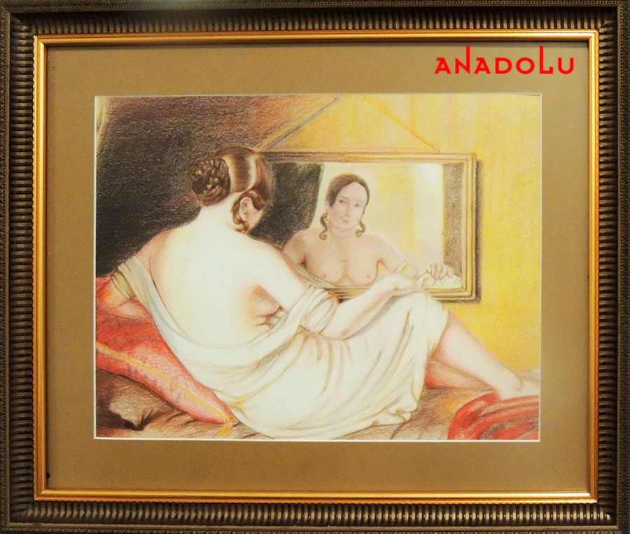 Kuru Boya Nü Çalışmaları Antalyada