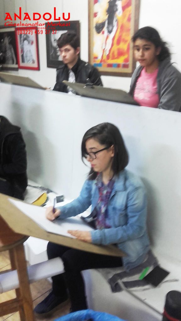 Anadolu Güzel Sanatlar Fakülteleri İçin Yetenek Kursları Antalyada