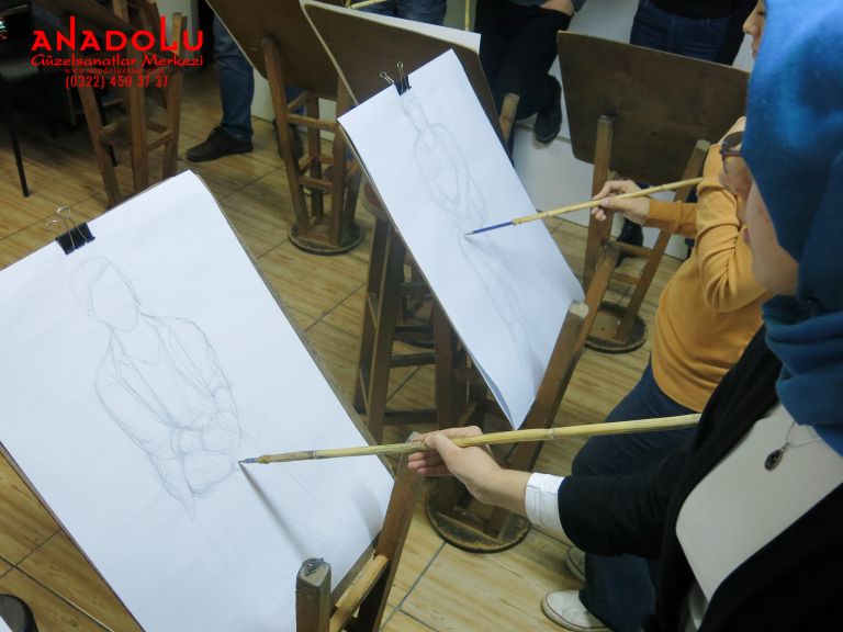 Güzel Sanatlar Fakülteleri İçin Yetenek Kursları Antalyada