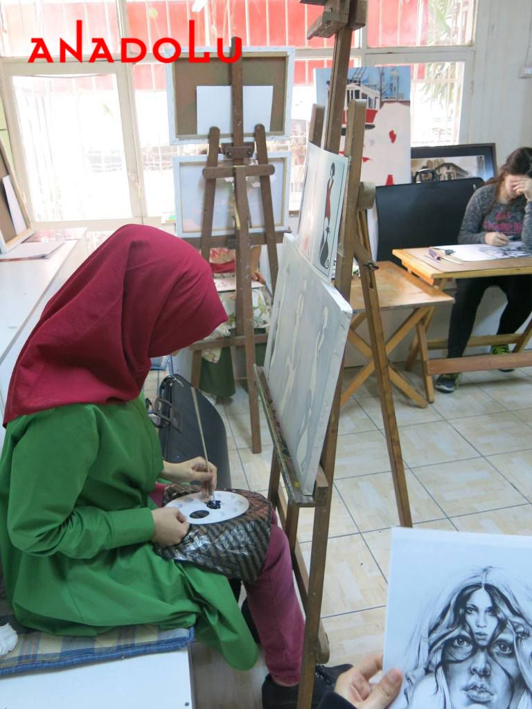Yağlıboya Dersleri Hobi Grupları Antalyada