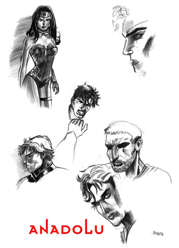 Karakalem Portre Çizimleri Antalyada