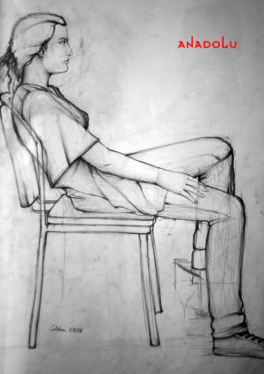 Antalyada Güzel Sanatlar Fakülteleri İçin Kara kalem Çizimler