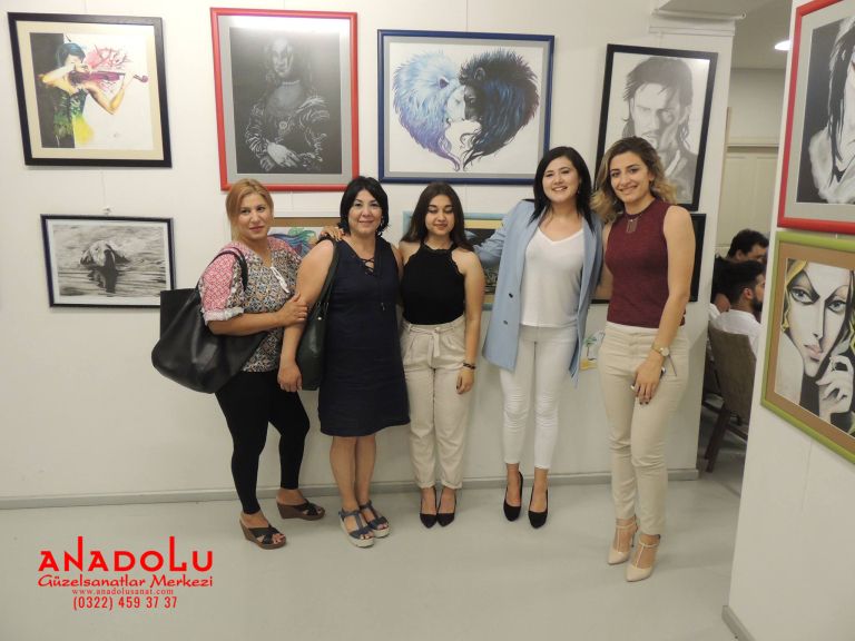 Antalyada Güzel Sanatlara Hazırlık Resim Sergileri