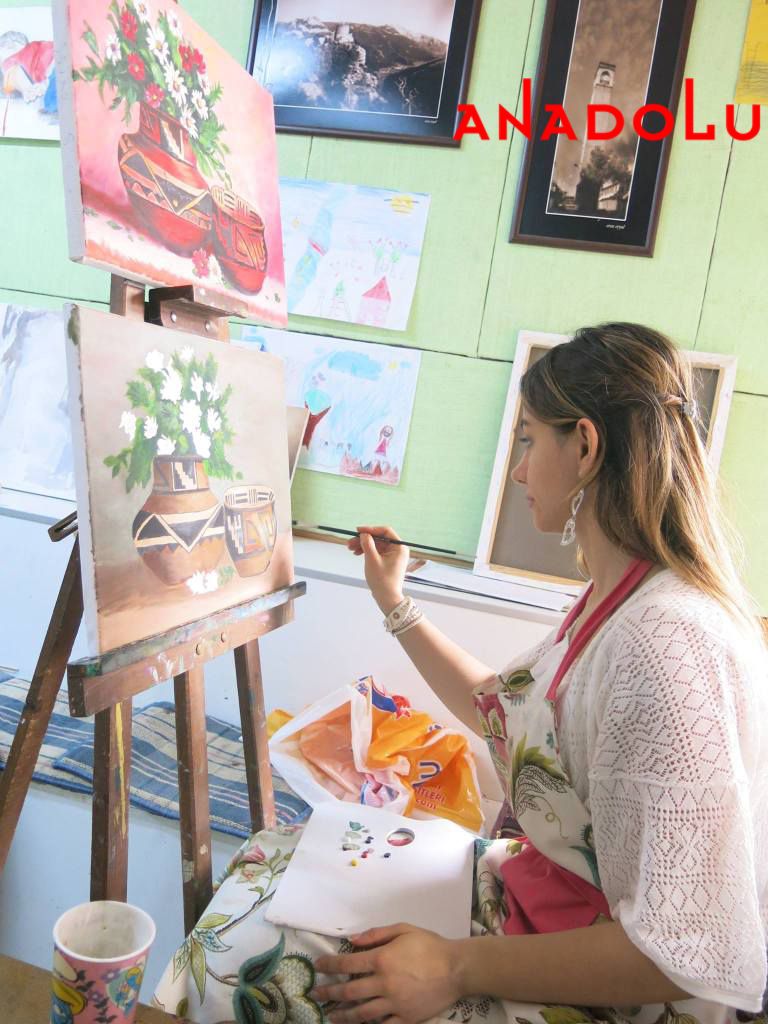 Yağlıboya Natürmort Çizimleri Antalya