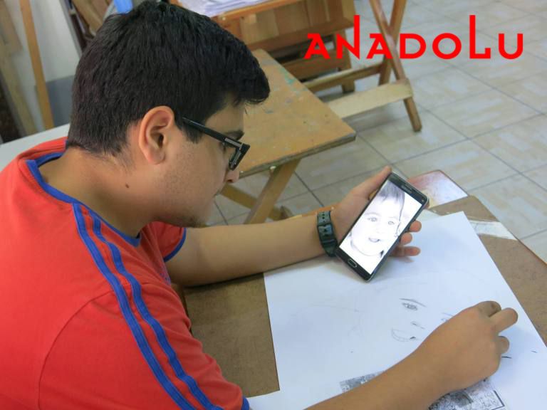 Karakalem Potre Çizimi Hobi Grupları Antalya