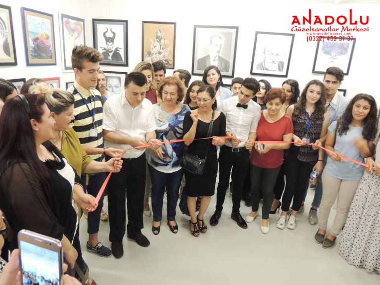 Antalyada Sanat Sergilerinin Açılışları