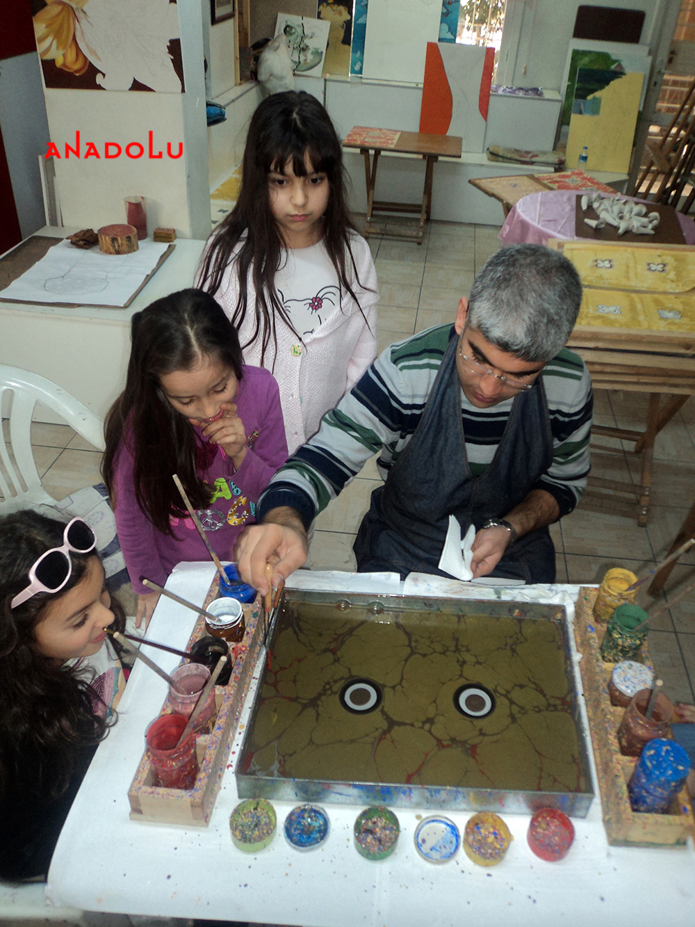 Antalya Çocuklar İçin Özel Ebru Eğitimleri