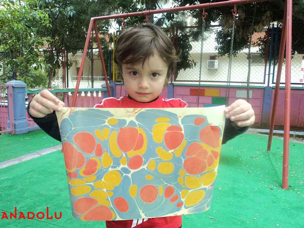 Çocuklar İçin Ebru Kursları Antalyada